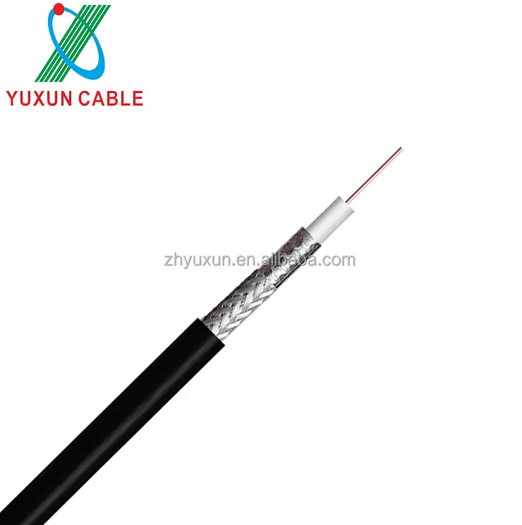 RG Series RG6 RG11 Coaxial Cable Factory Of Data Communication Cables For CCTV