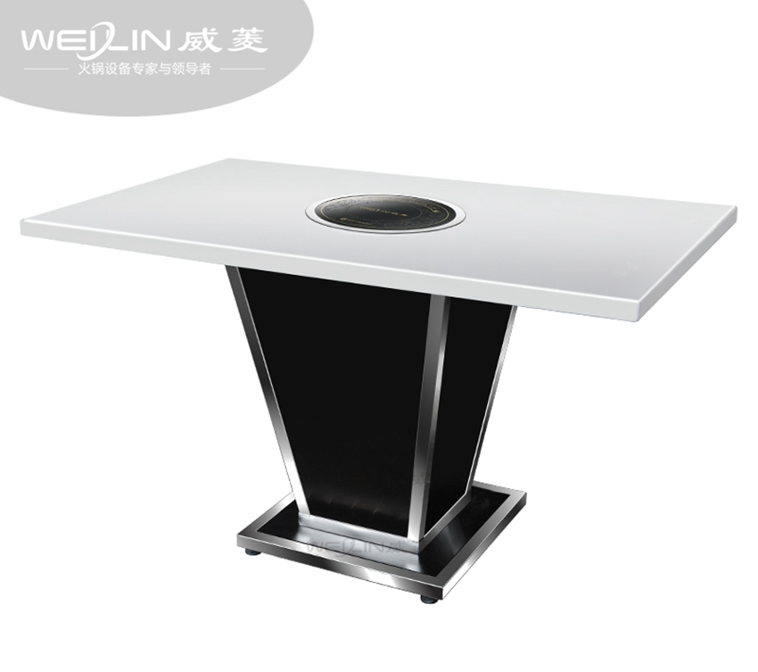 不锈钢电磁炉餐桌-FT-V01-1T