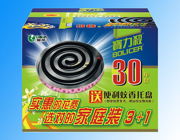 Mosquito coil-fresh fragrance type 3+1 family pack