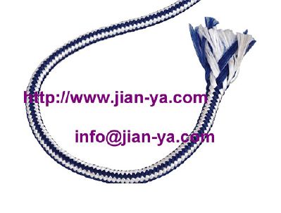 Cored braided rope