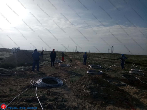 宁夏太阳山（庙子梁）风电机项目（2018年竣工）