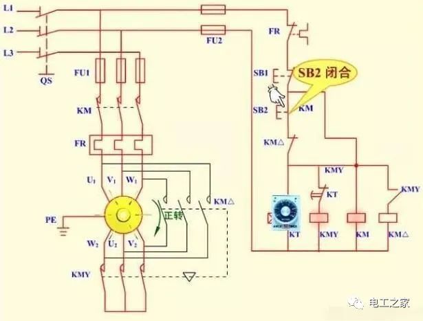 37kw电机接线方式图片