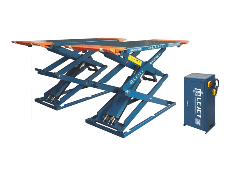 QY-6106A 3 Tons Full Rise Scissor Lift Underground Type
