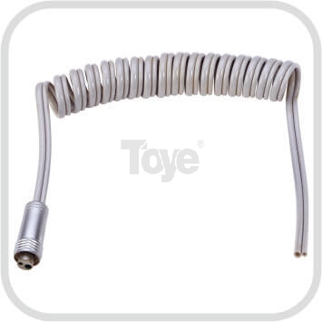 TY1115 2 hole curve handpiece tubing