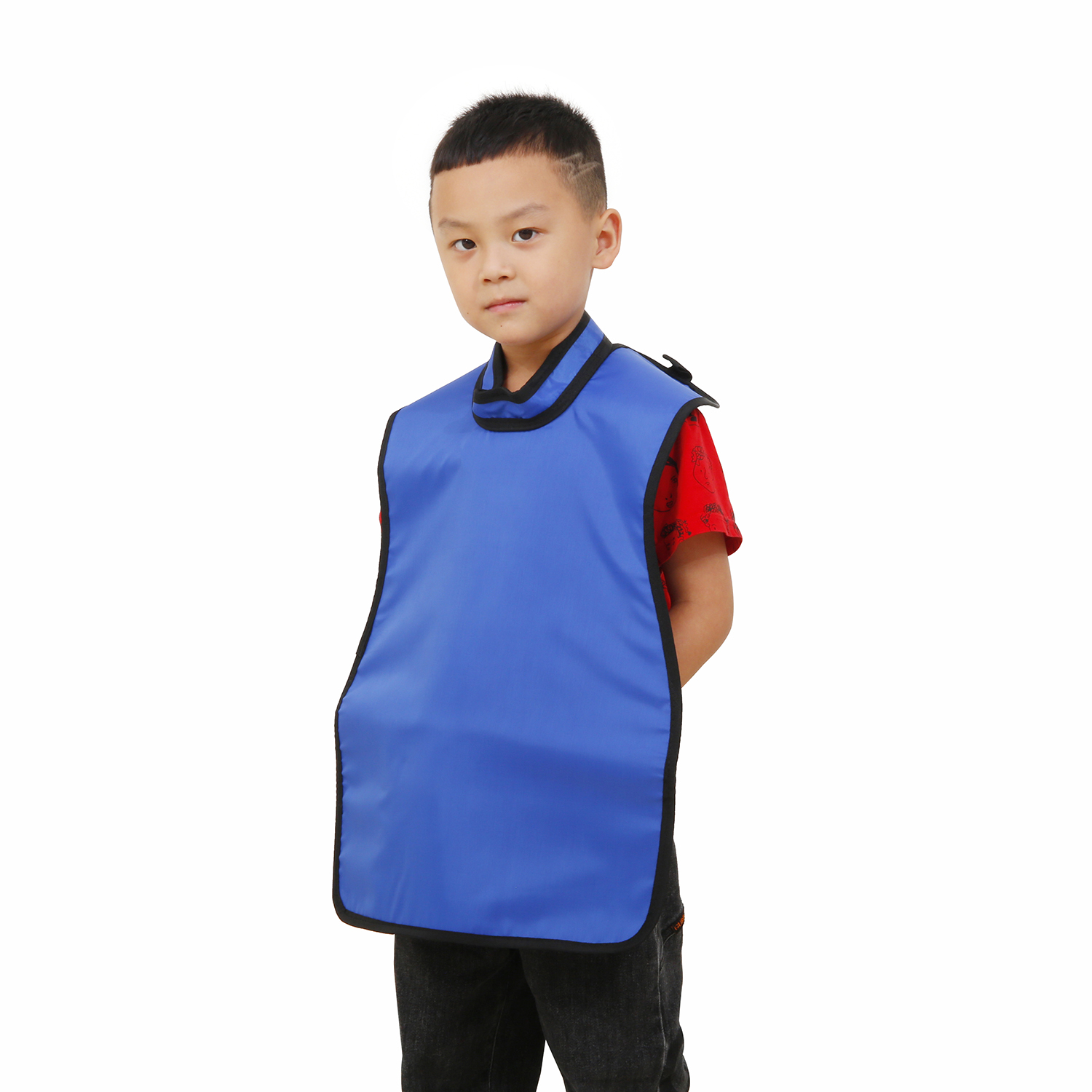 TY054 High collar apron children