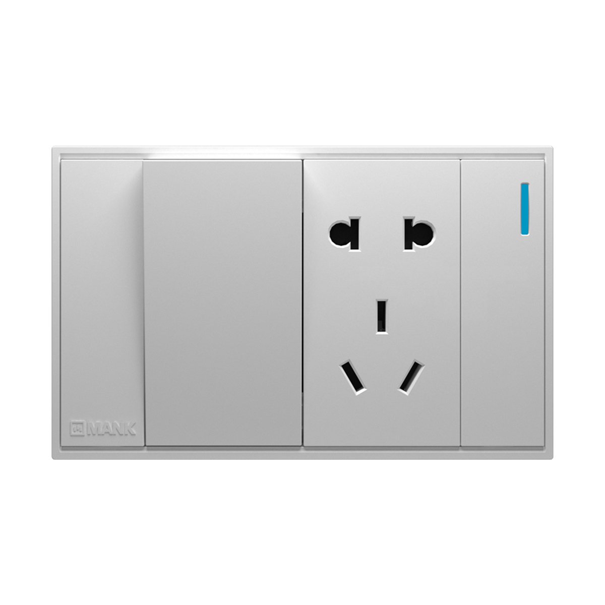 One switch two or three pole socket