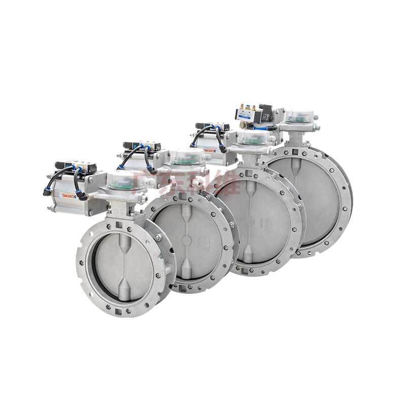 SVF PNEUMATIC POWPER BUTTERFLY VALVE