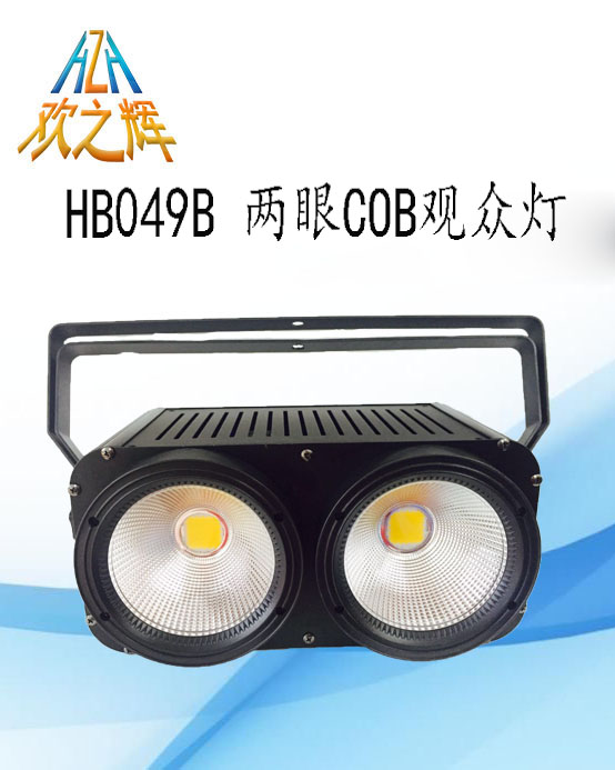 HB049B Two-eye COB audience light