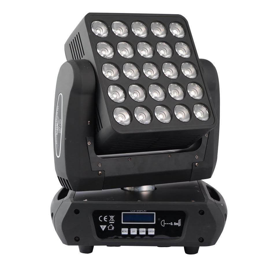 HB118 25pcs LED Moving Head Matrix Light