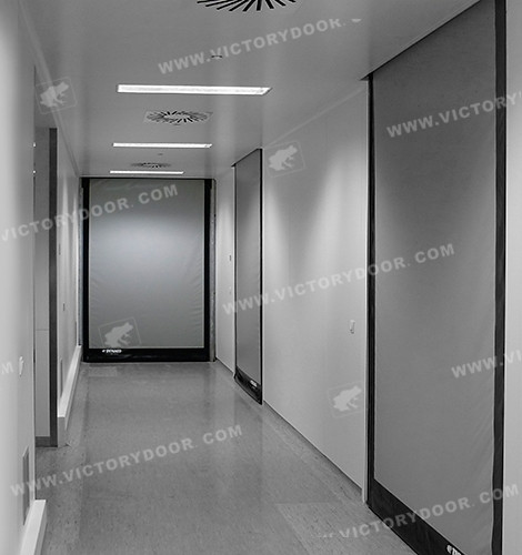 Special doors for clean rooms