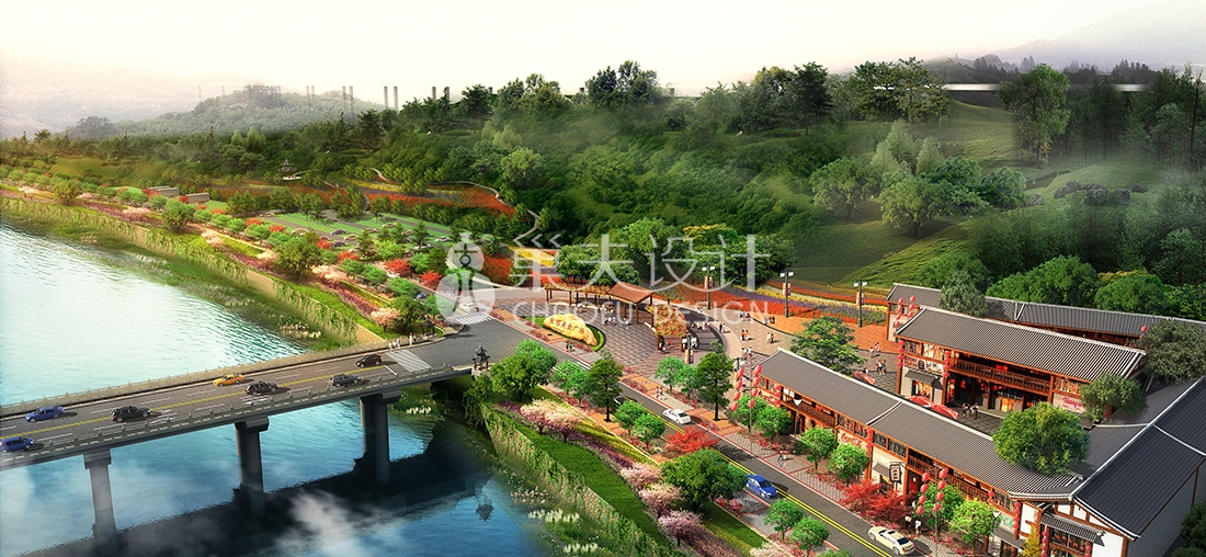 南江县正直镇特色小镇策划规划设计方案