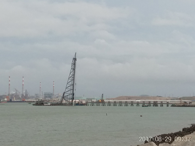中科合资广东炼化一体化项目码头工程30万吨级原油泊位