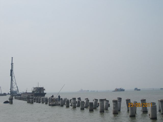 专用码头、其他水工结构-东莞市虎门港立沙岛特勤消防站码头工程