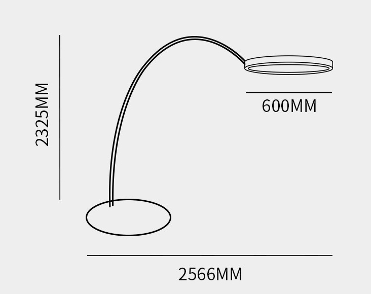 Lámpara de pie MX300