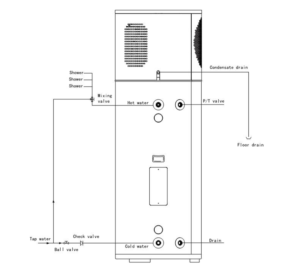 Domestic All-In-One Heat Pump 75A