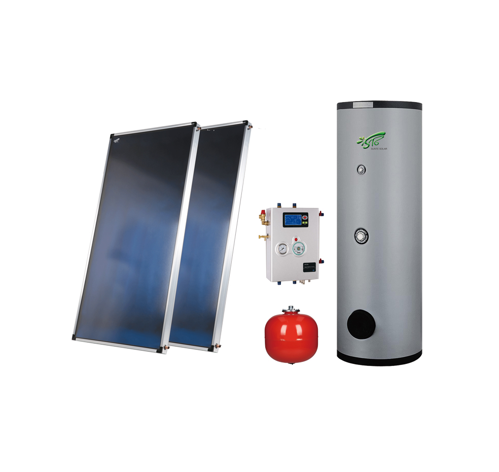 Split Pressurized Forced Direct Circulation Solar Water Heater