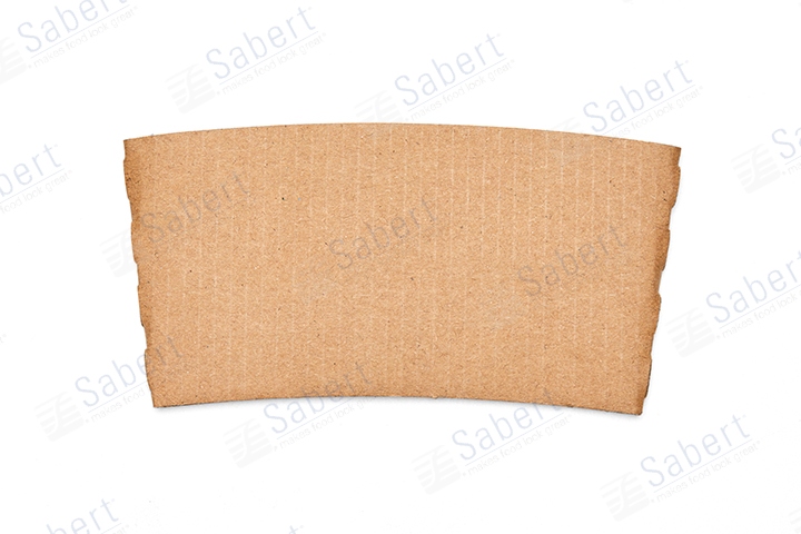 Kraft hot drink sleeve (fits 12,16,20 oz. Cups - no printing)