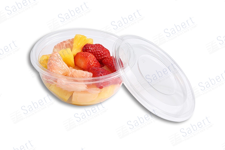 16 oz Clear round bowl