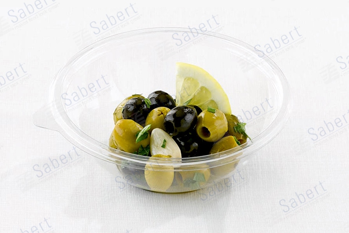24 oz Clear round bowl
