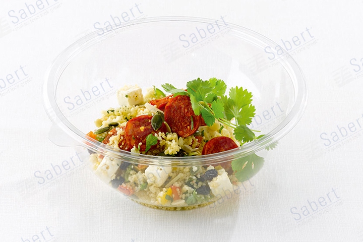 32 oz Clear round bowl