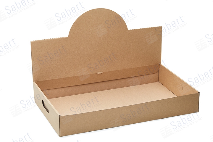Kraft Pop-Up catering tray (no printing)