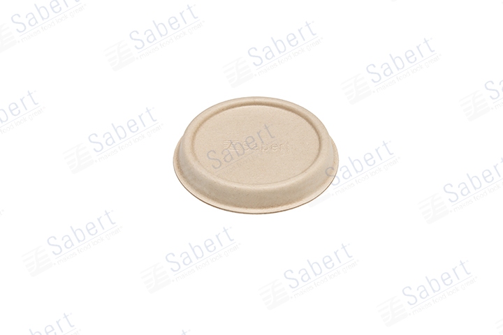 Pulp lid for sauce cup - New