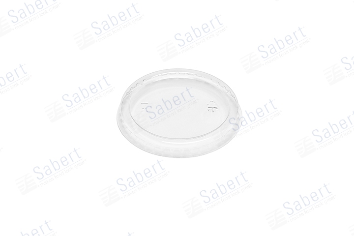 PET lid for sauce cup - New