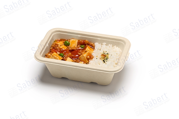 570ml Pulp sealable meat tray