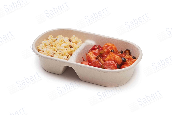 800ml 2C Pulp container