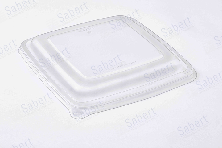 Clear PP lid for 9X9 tray