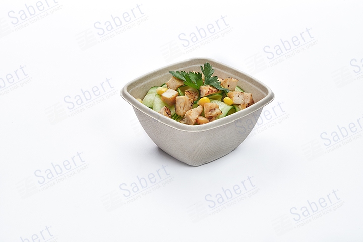 500 ml Pulp square bowl 