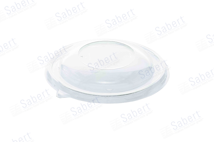 PET lid for pulp buddha bowls