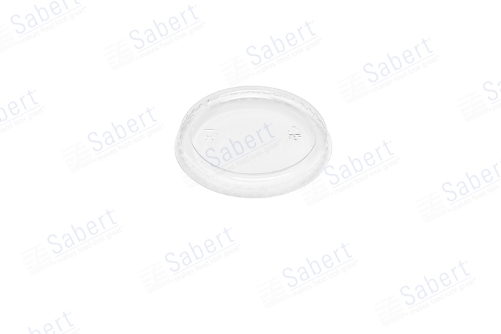 PET lid for sauce cup - New