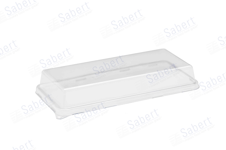 PET lid for SBK 4X8 hot dog tray(H32mm)