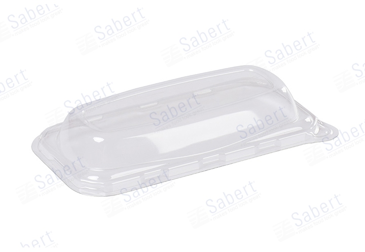 PET lid for 4X8 rectangle tray