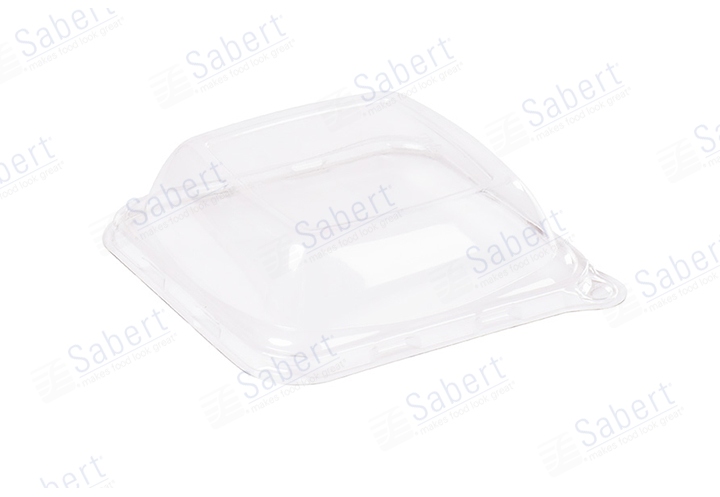 PET lid for 6X6 shallow tray