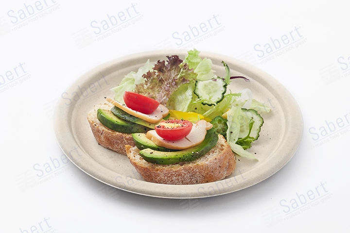 10.25 in/26 cm Pulp round plate 