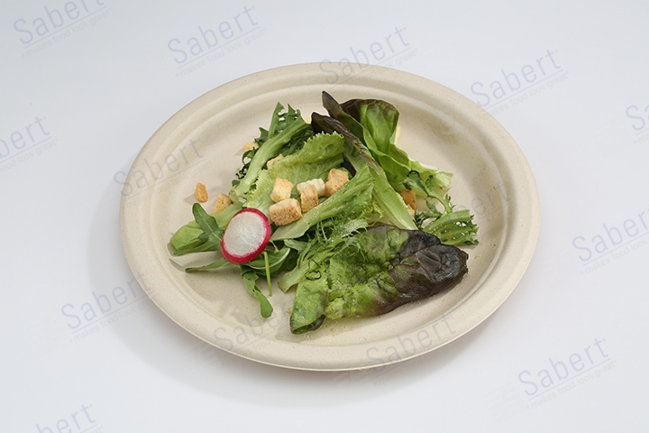 9 in/23 cm Pulp round plate 
