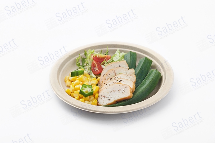 7 in/18 cm Pulp round plate 