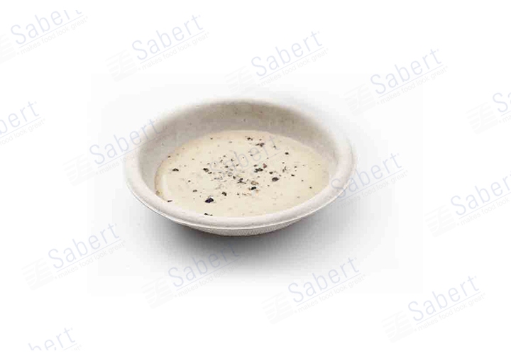 3 in Pulp sauce dipping plate