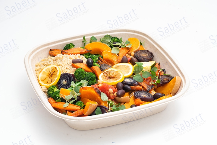 160 oz Pulp square bowl
