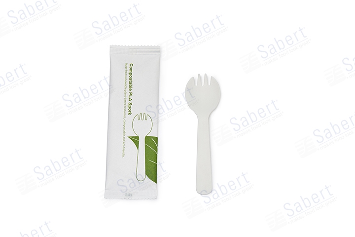 113mm Mini CPLA spork_individual