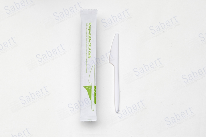 17cm Compostable CPLA fork - individual
