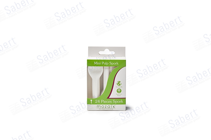 24ct Mini pulp spork