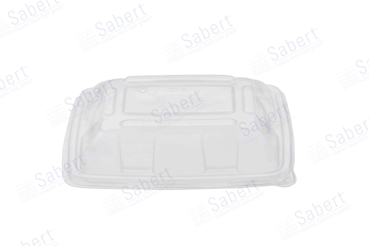 Clear PP dome lid for 6X9 pulp tray