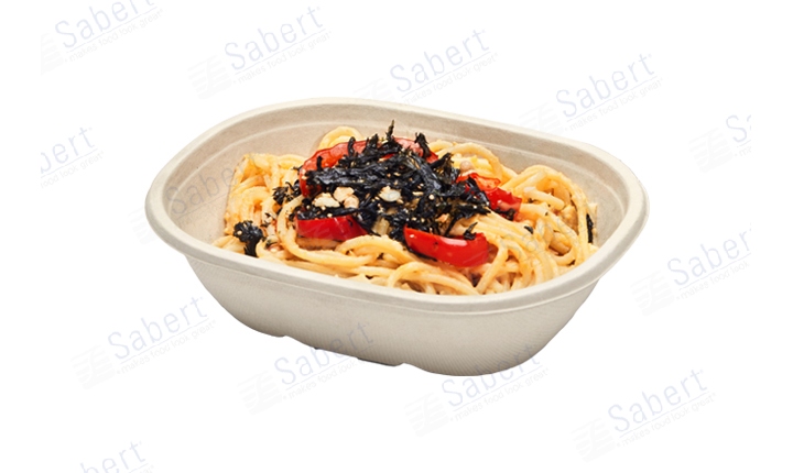 620 ml Pulp oval bowl (laminated)