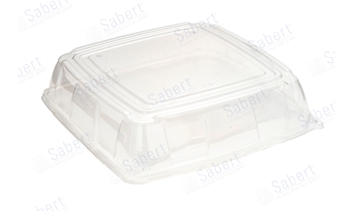 PET lid for 14 in pulp platter