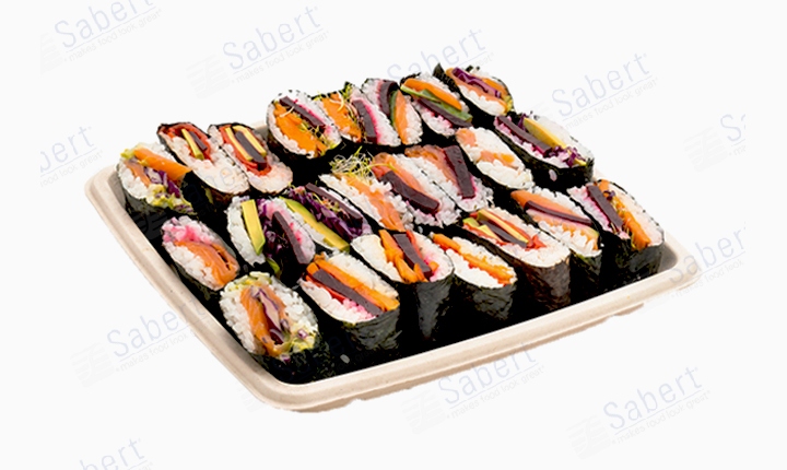 14 in Pulp square platter