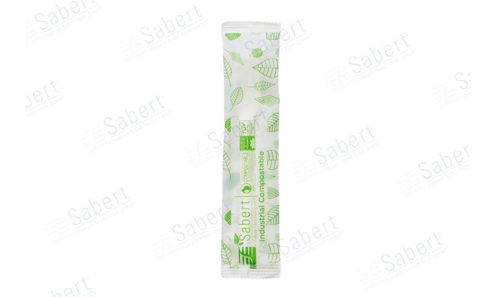 17 cm Compostable wrapped CPLA fork