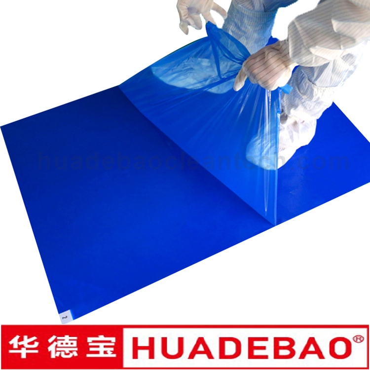 Hospital Use Portable Washable Disposable Decontaminating Mat Cleanroom Floor Sticky/Tacky/Cleanroom